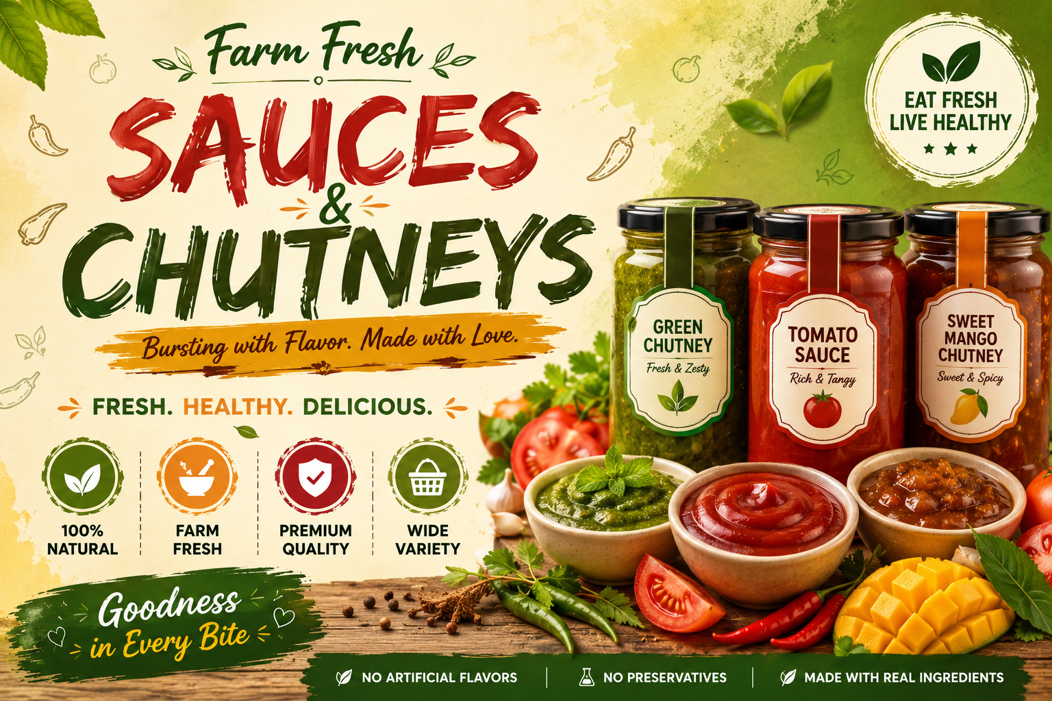 Sauces&chutney