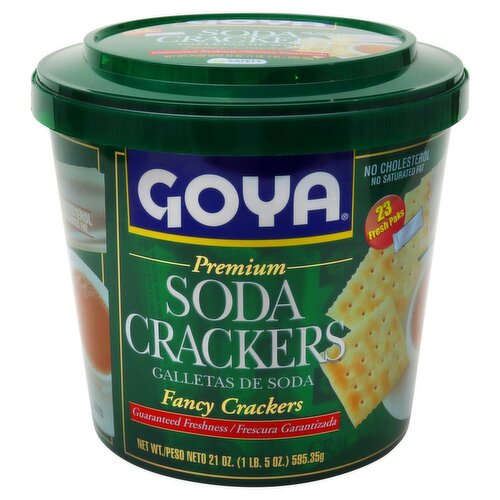 Goya Soda Crackers 21 oz