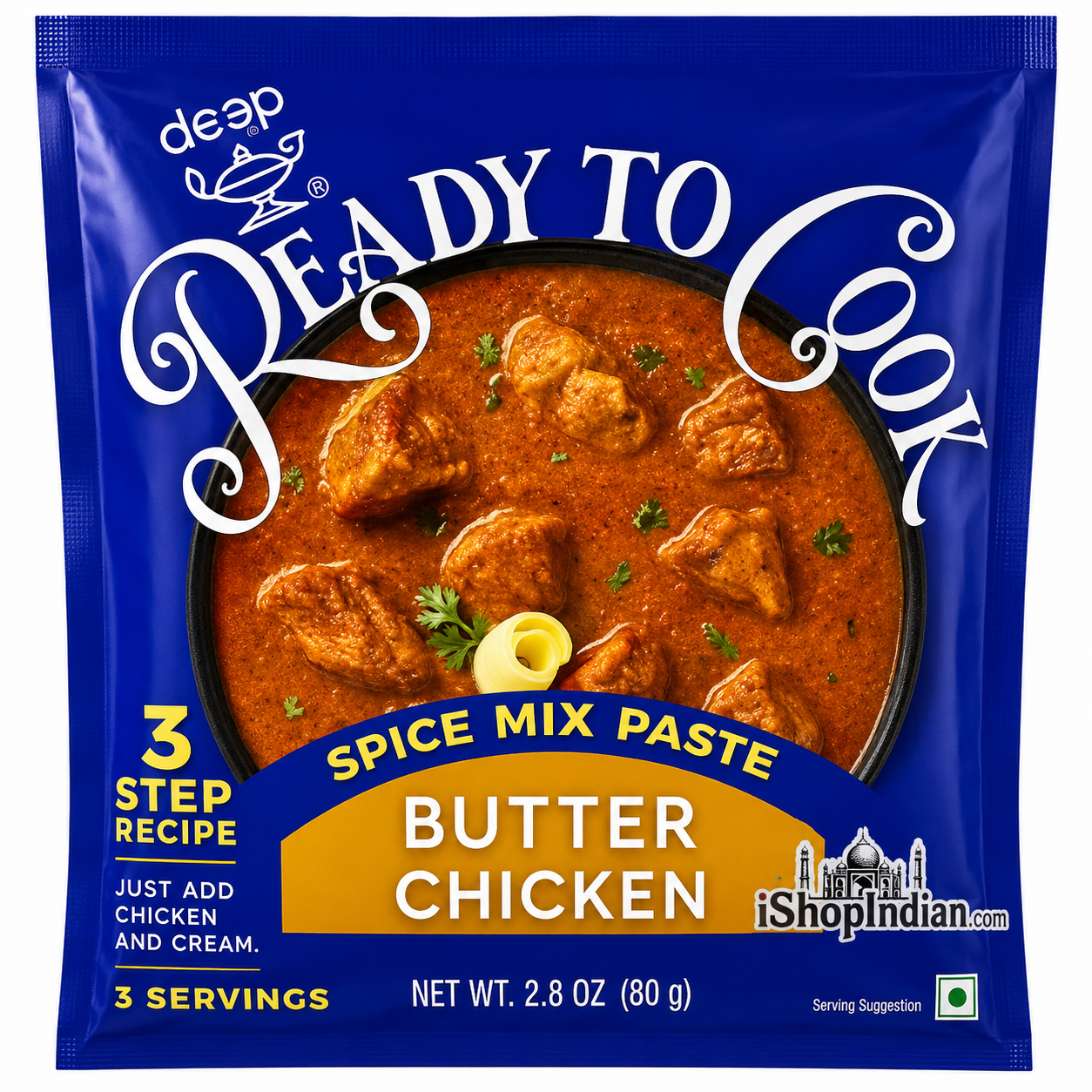 Deep butter chicken 2.8oz