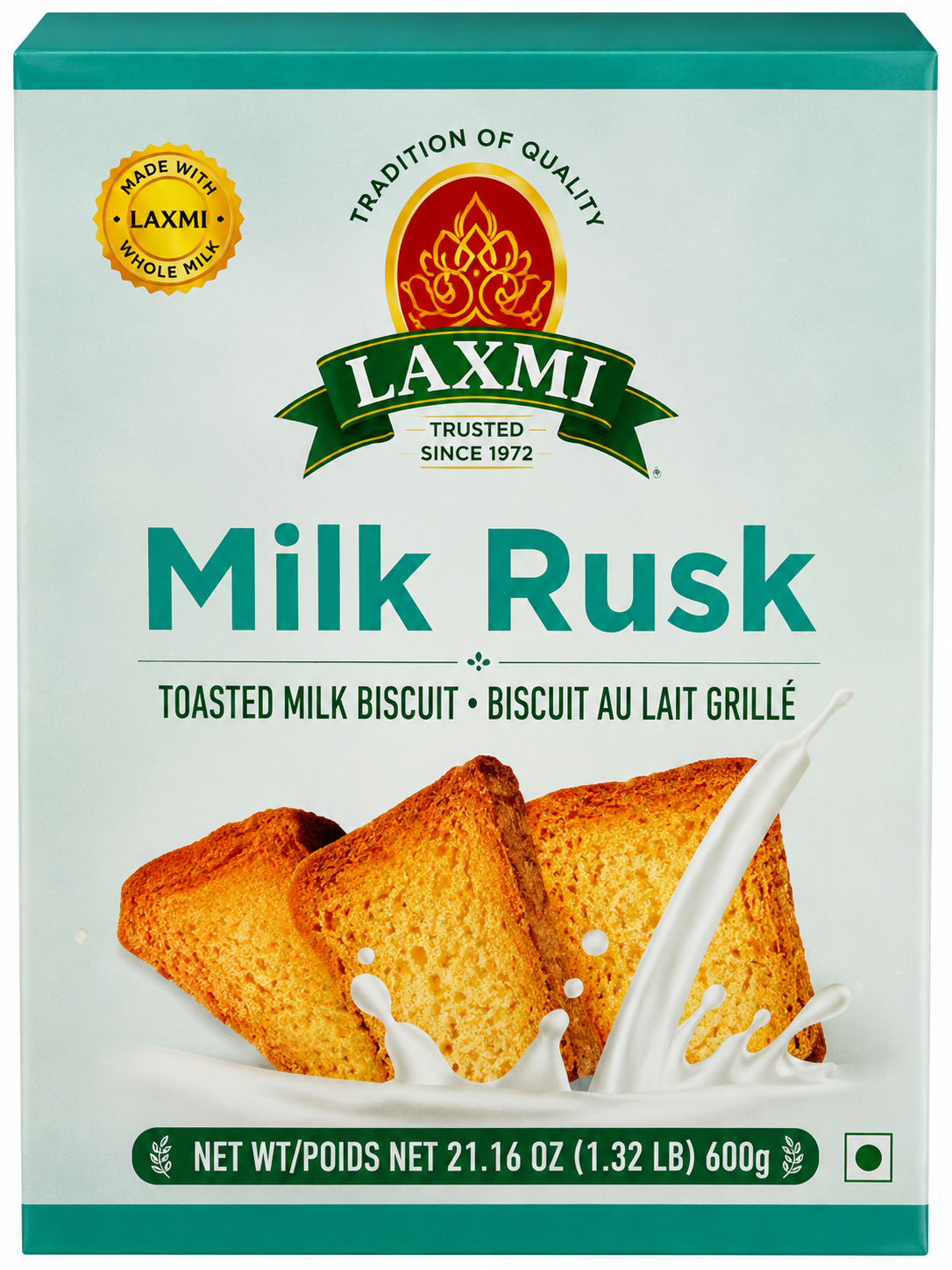 Laxmi Milk Rusk 600 gms