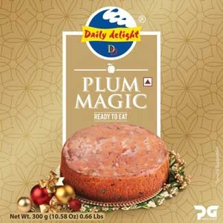 DEILY DELIGHT PLUM MAGIC CAKE : 350 G