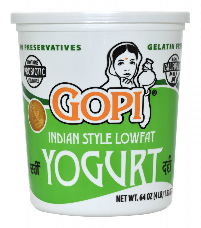 Gopi Indian Style Low-fat Yogurt 64 oz