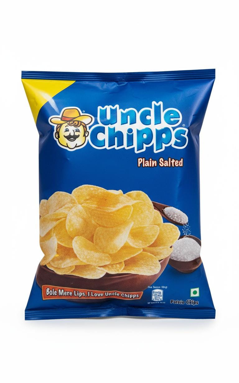 Uncle Chips Salted : 48g