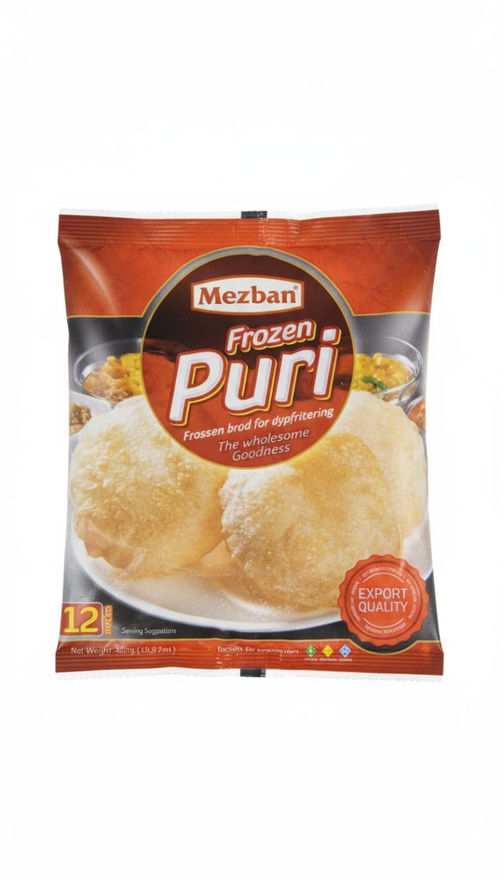 Mezban Frozen Puri : 480g