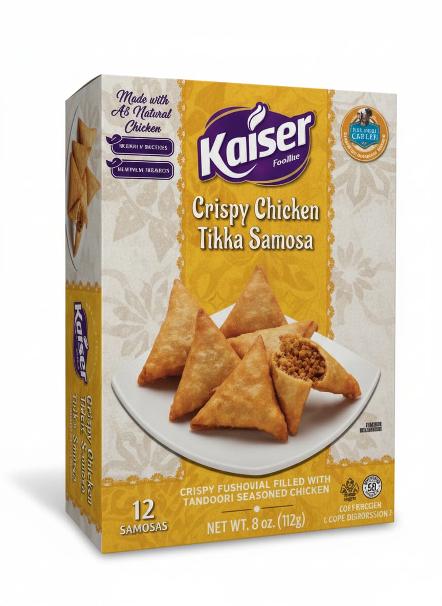 Kaiser Chicken Samosa : 336g