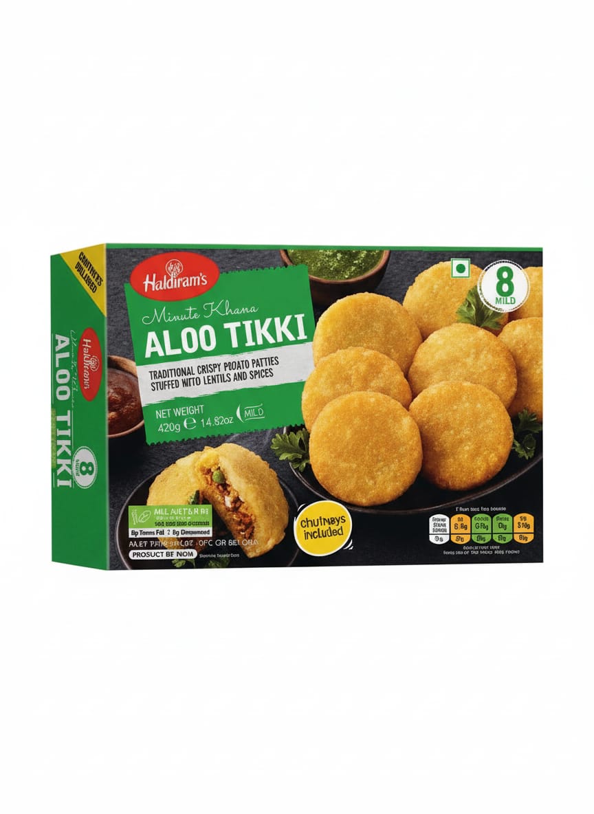 Haldiram Aloo Tikki  : 420g