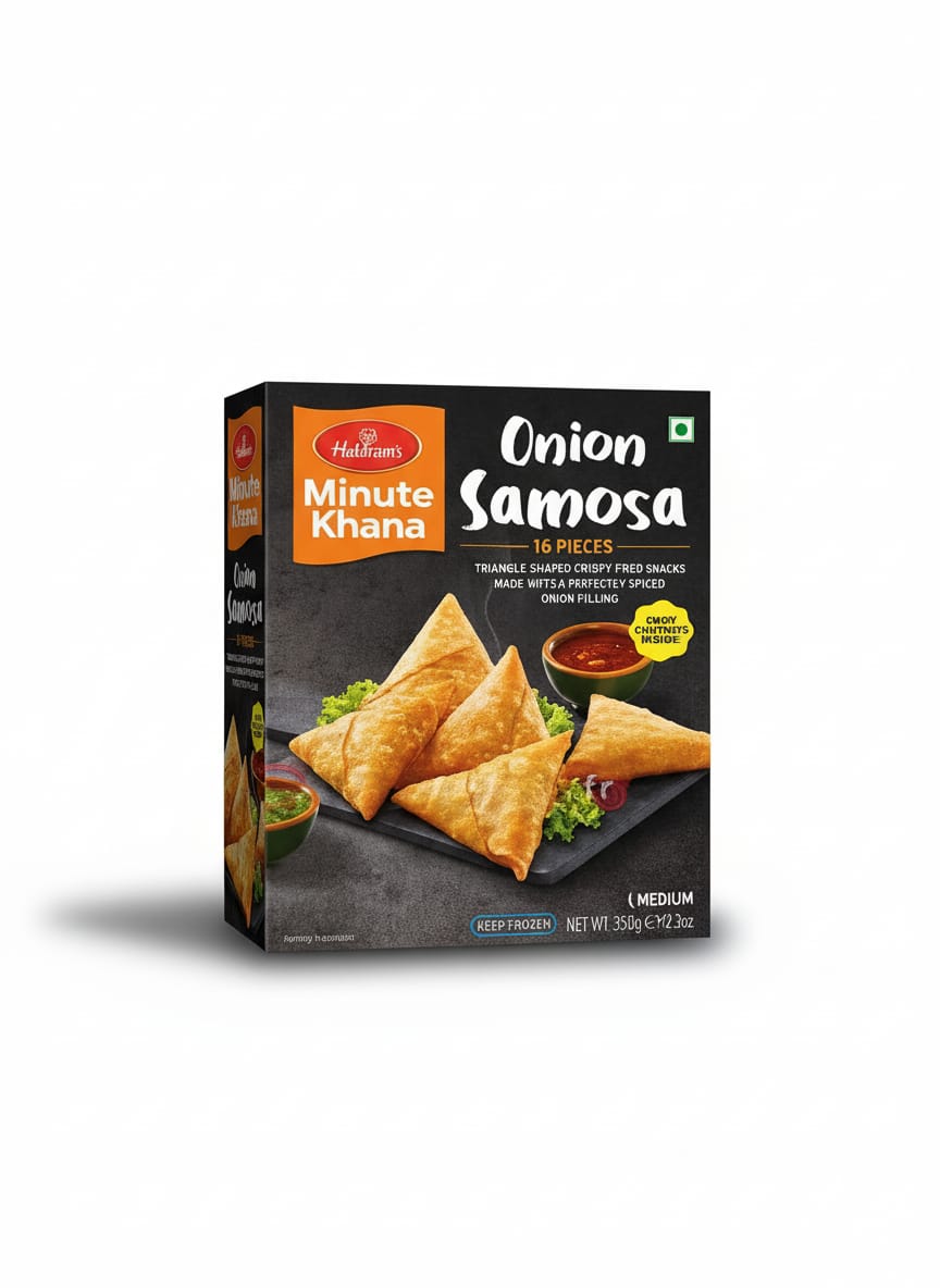 Haldiram Onion Samosa : 350g