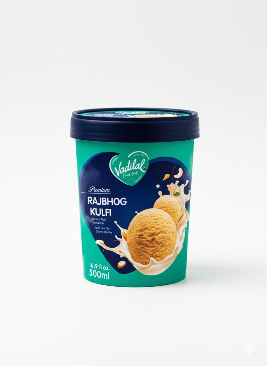 Vadilal Rajbhog Kulfi : 0.5 L