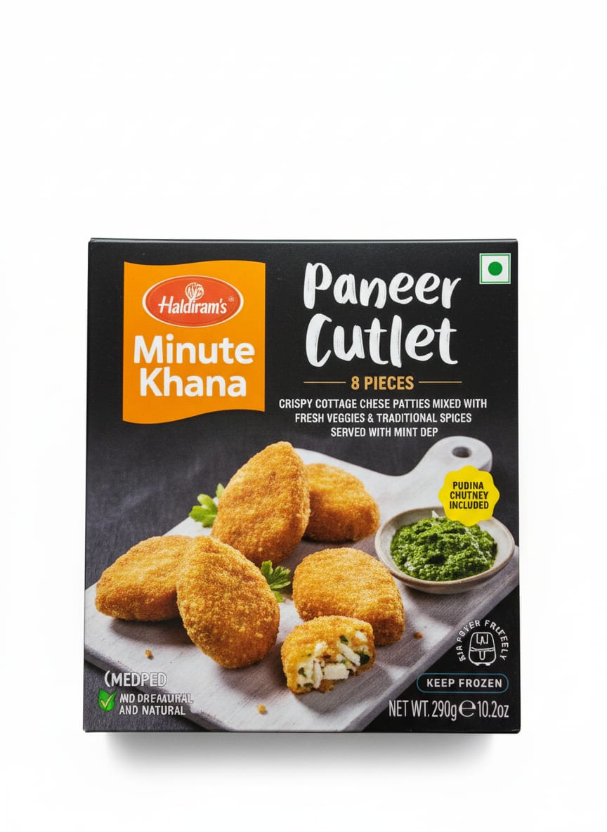 Haldiram Paneer Cutlet : 290g