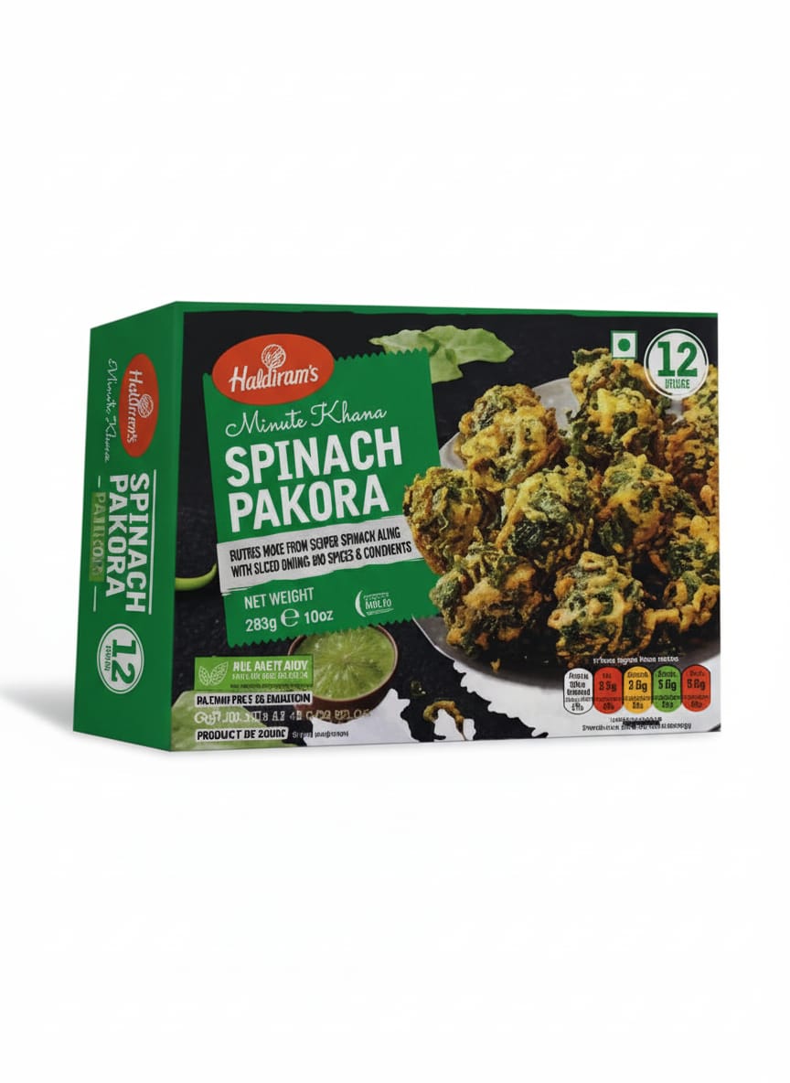 Haldiram Spainach Pakora : 10oz