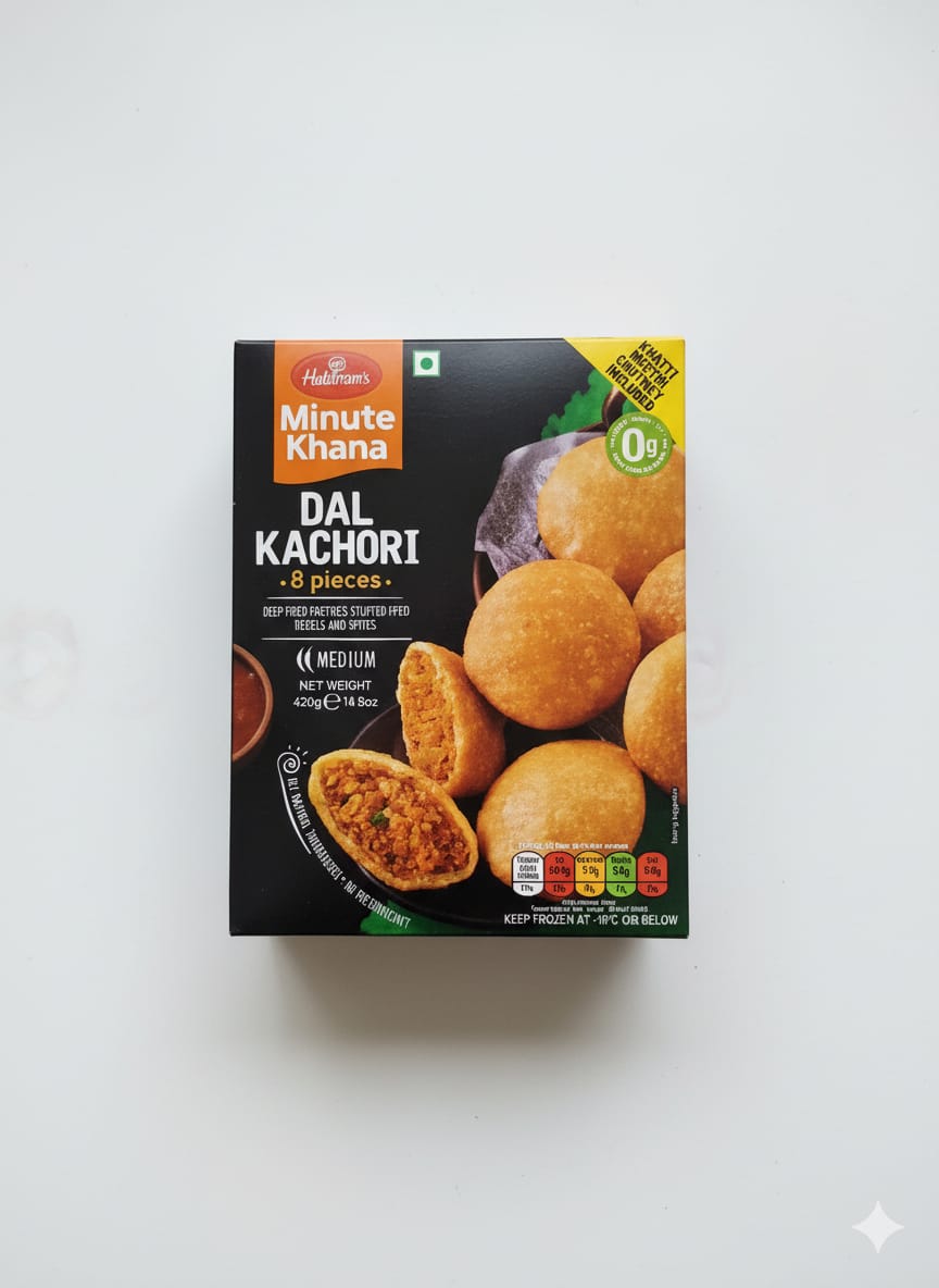 Haldiram Dall Kachori : 420 Gm