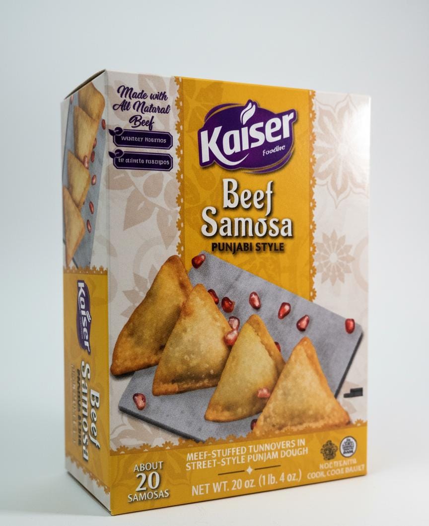 Kaiser Beef Samosa: 336g