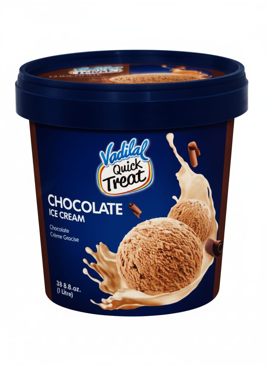 Vadilal Chocolate : 1 L