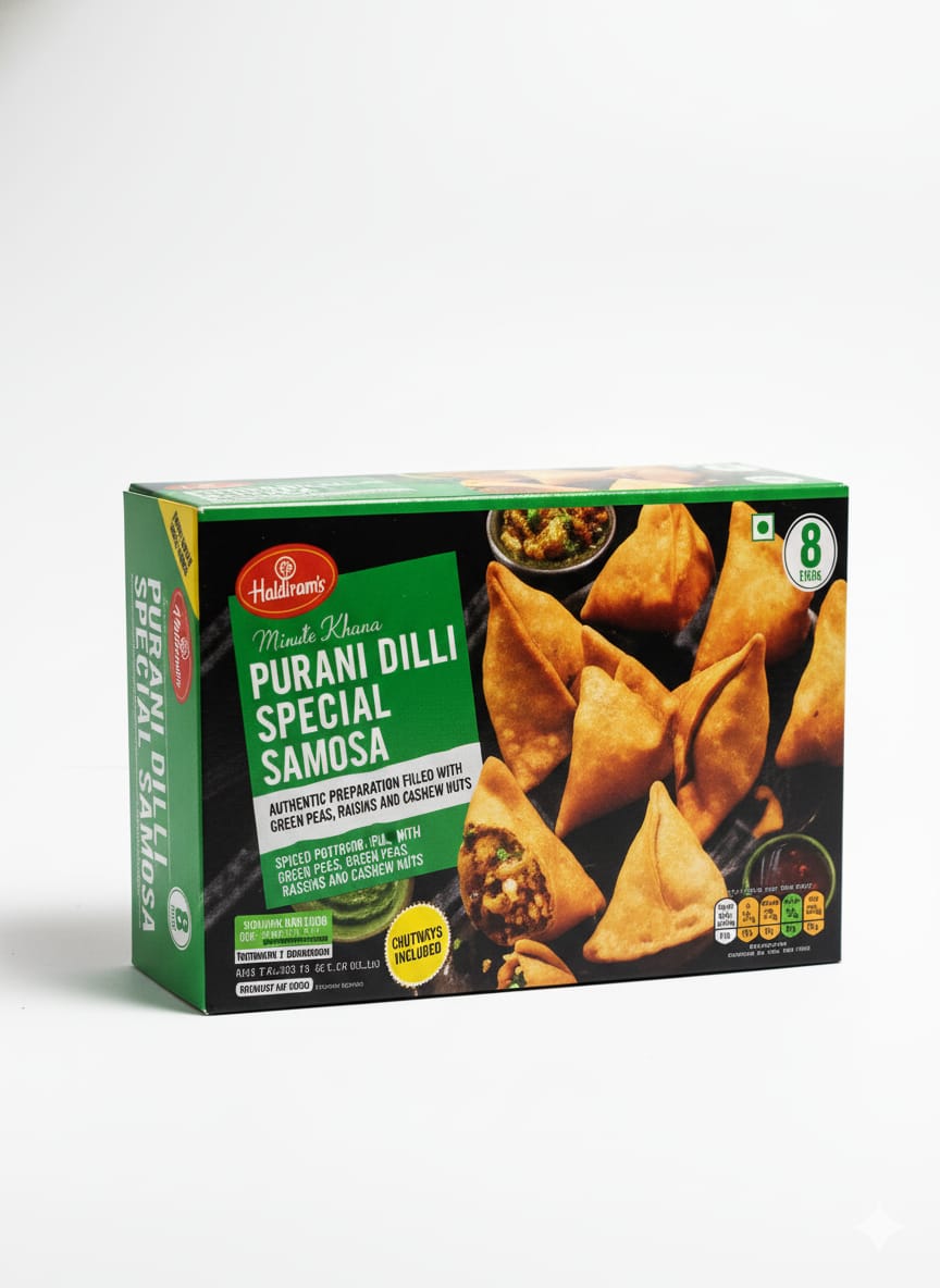 Haldiram Dilli Samosa : 650g