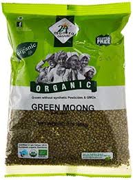 24mantra Green Moong Whole : 2lb