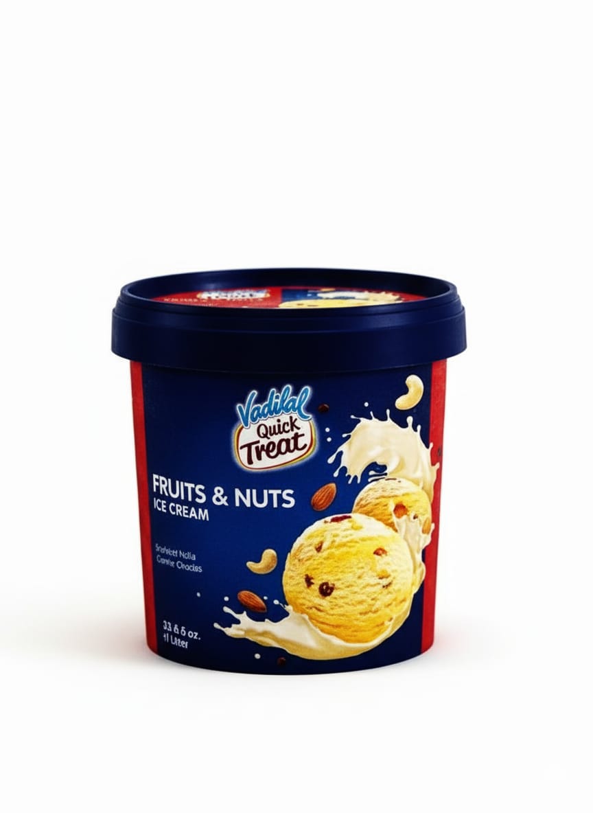 Vadilal Fruits N Nuts : 1 Ltr