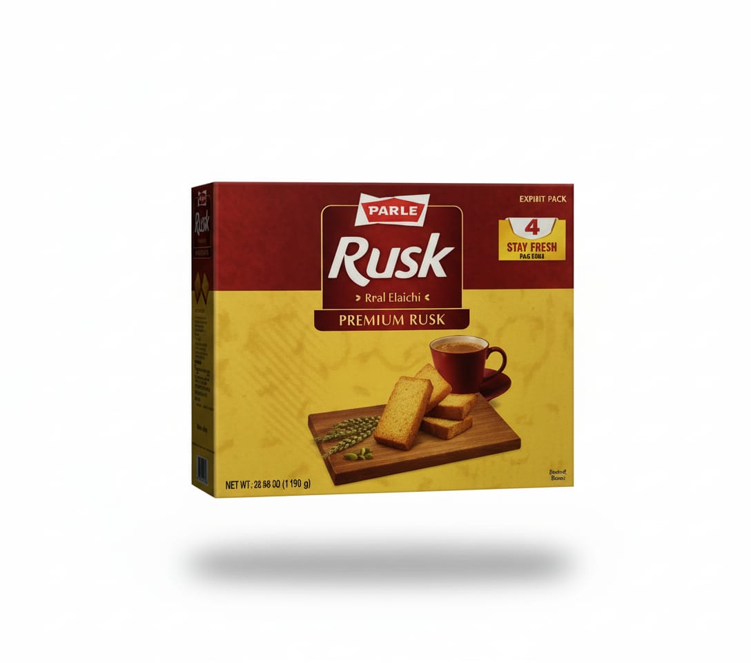 Parle Premium Rusk: 38.51oz