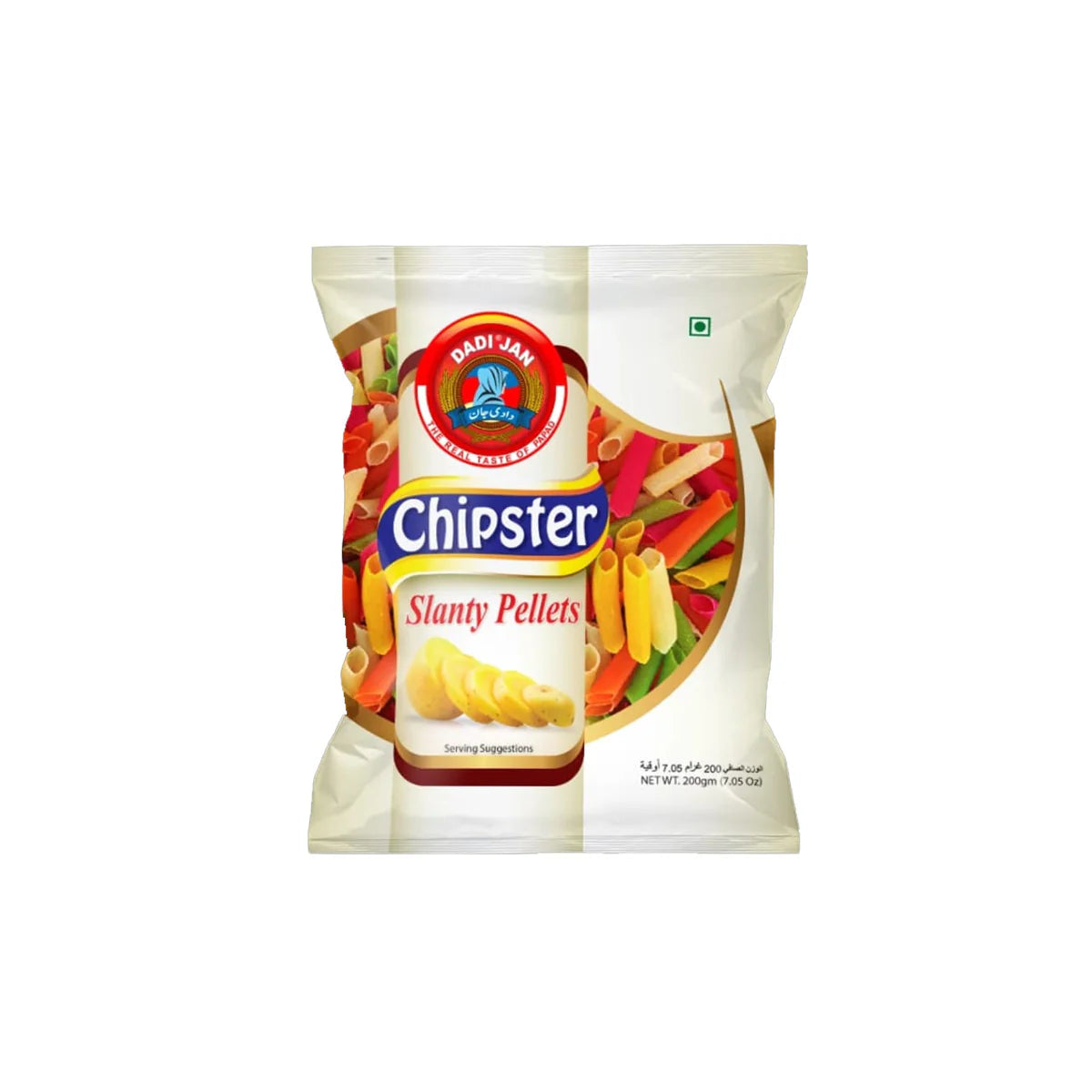 DADI JAN CHIPSTER SLANTY PELLETS : 200gm