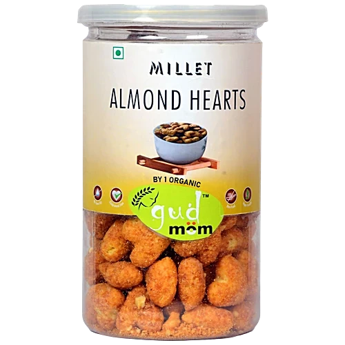 Gud mom millet almond heart-80gm