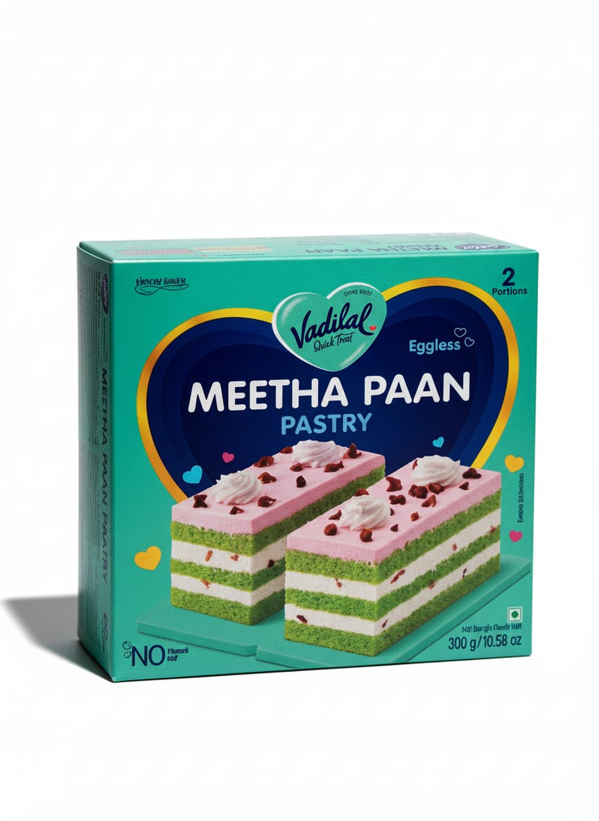 Vadilal Meetha Pan Pastry: 300g