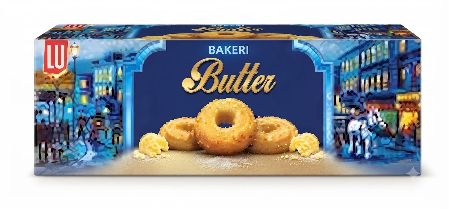 Lu Bakery Butter Cookie, 84 Gm
