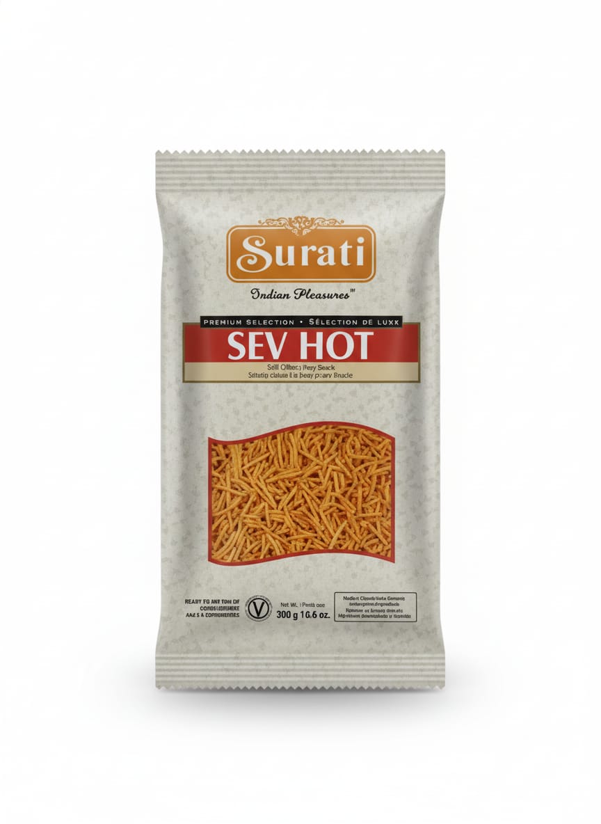 Surati Sev Hot : 10oz