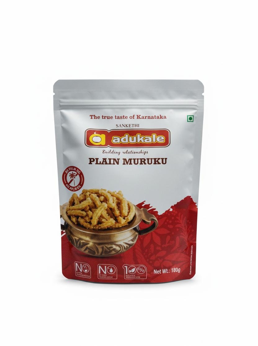 Adukale Plain Muruku: 180g