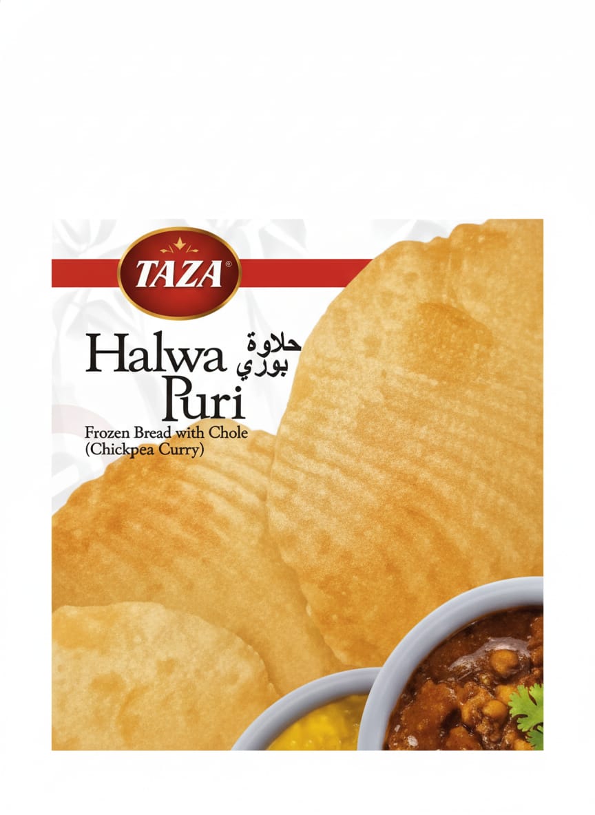 Taza Halwa Puri : 900g