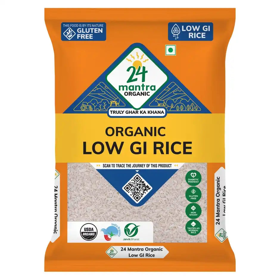 24 Mantra Organic Low Gi Rice 10lbs