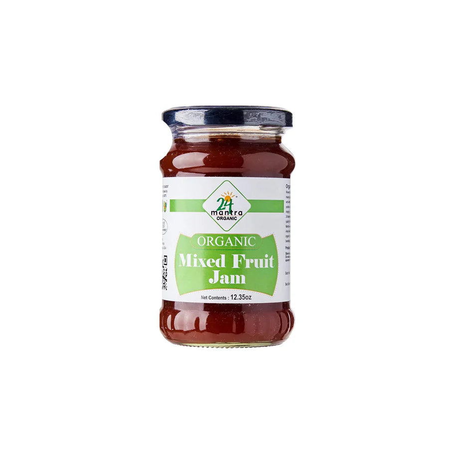 24 Mantra Mixed Fruit Jam,12.35 oz