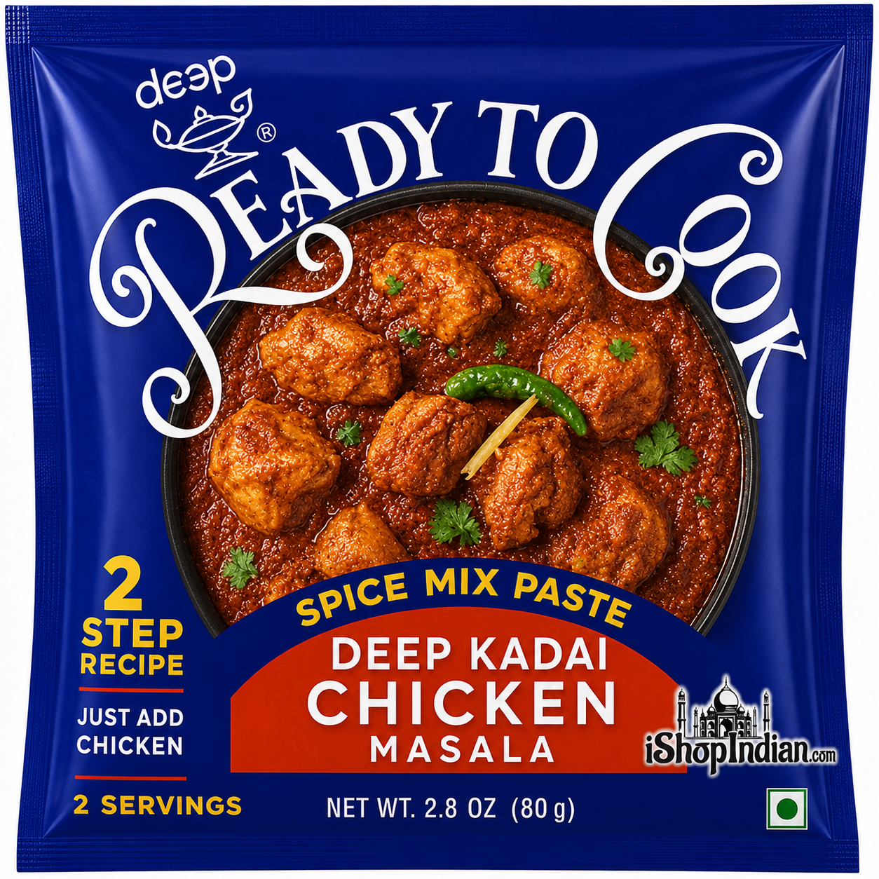 Deep kadai chicken 2.8oz