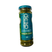Deep Green Chilli Chutney : 220g