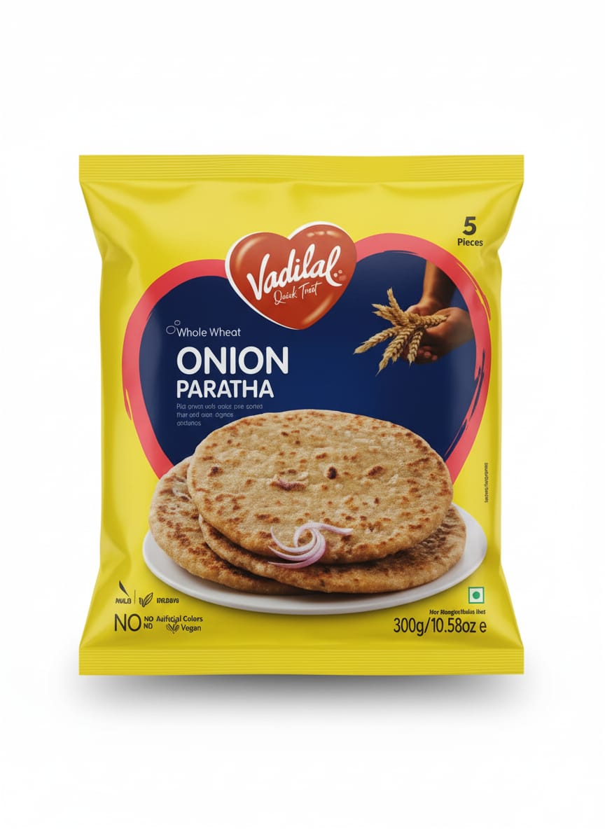 Vadilal Onion Paratha : 300g