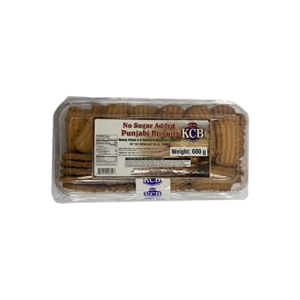 Kcb No Sugar Added Biscuits, 600 g