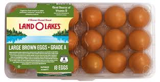 Landolakes 18 Brown Eggs L : 36 Oz
