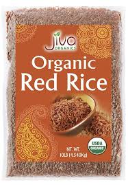 Jiva Organic Red Rice : 10lb