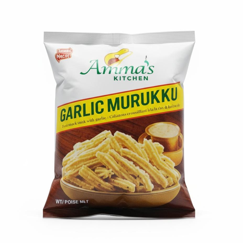 Amma's Garlic Murukku : 200g