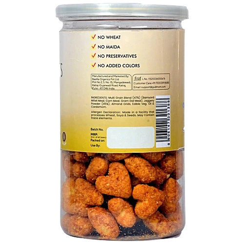 Gud mom millet almond heart-80gm