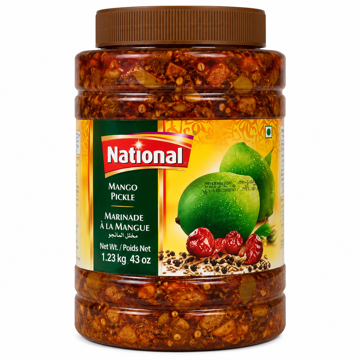 NATIONAL MANGO PICKLE IN OIL 2.27 kg