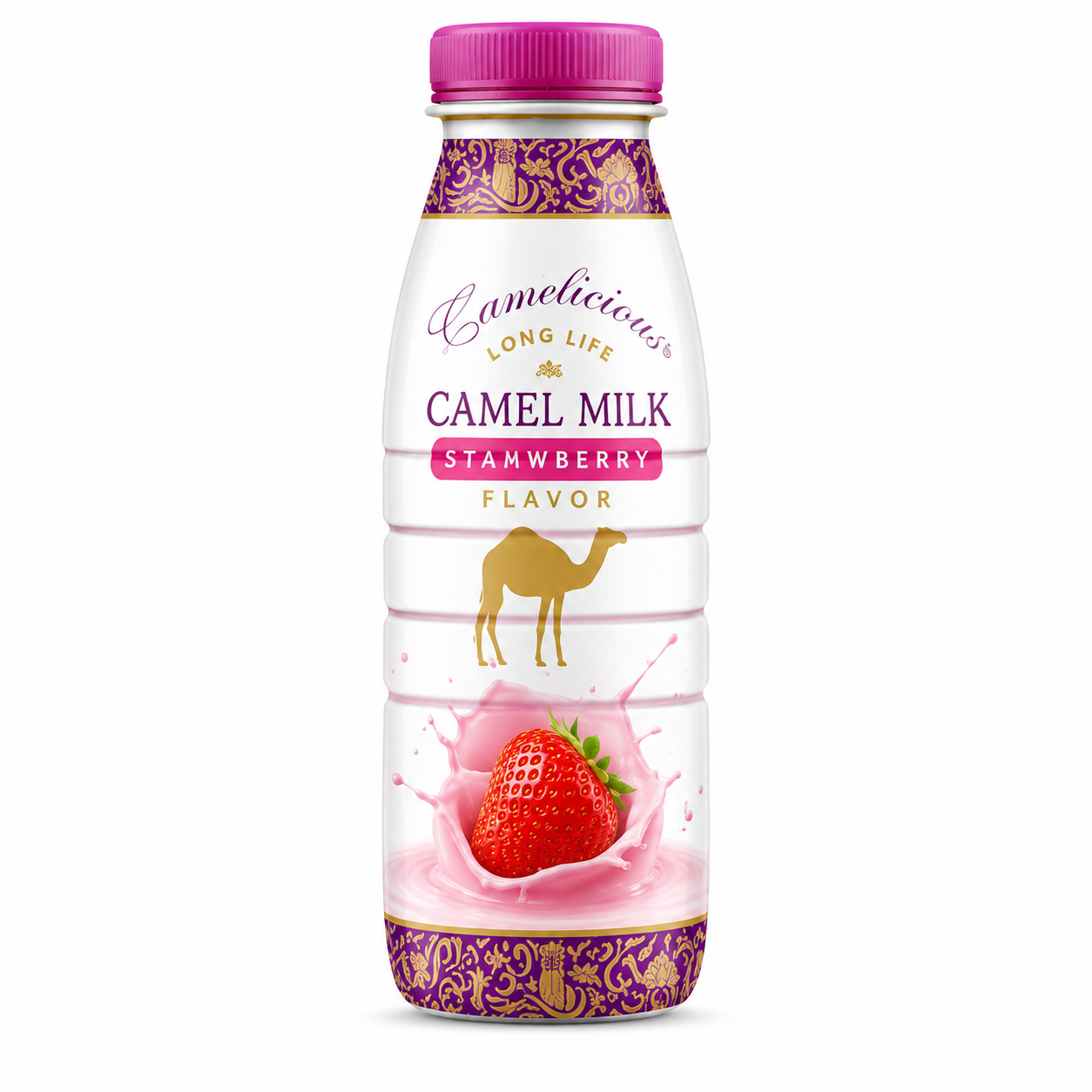 Preema camel milk strawberry 210ml