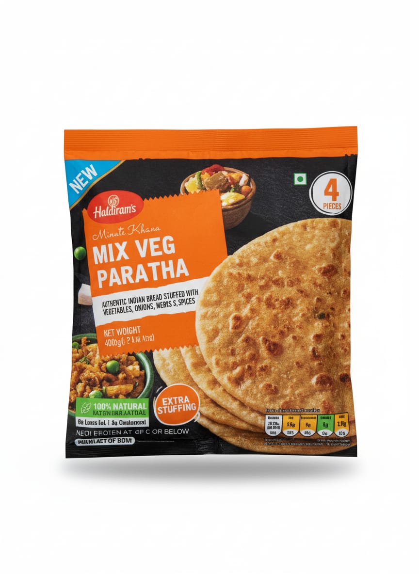 Hr Mix Veg Paratha: 3lb
