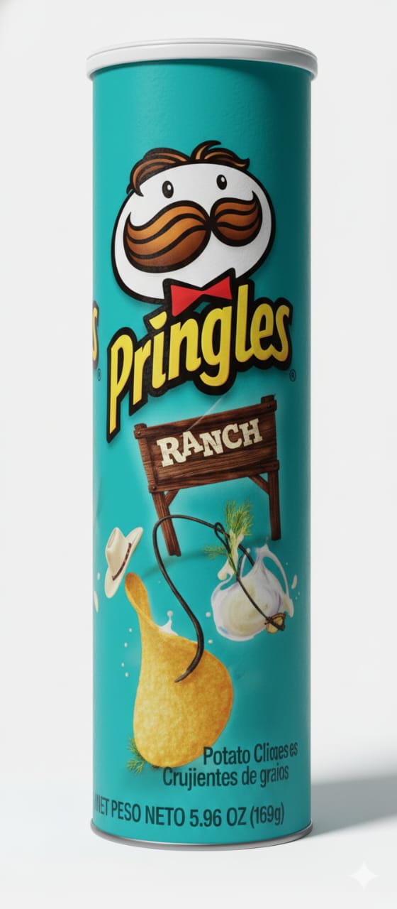 Pringles Ranch : 158g