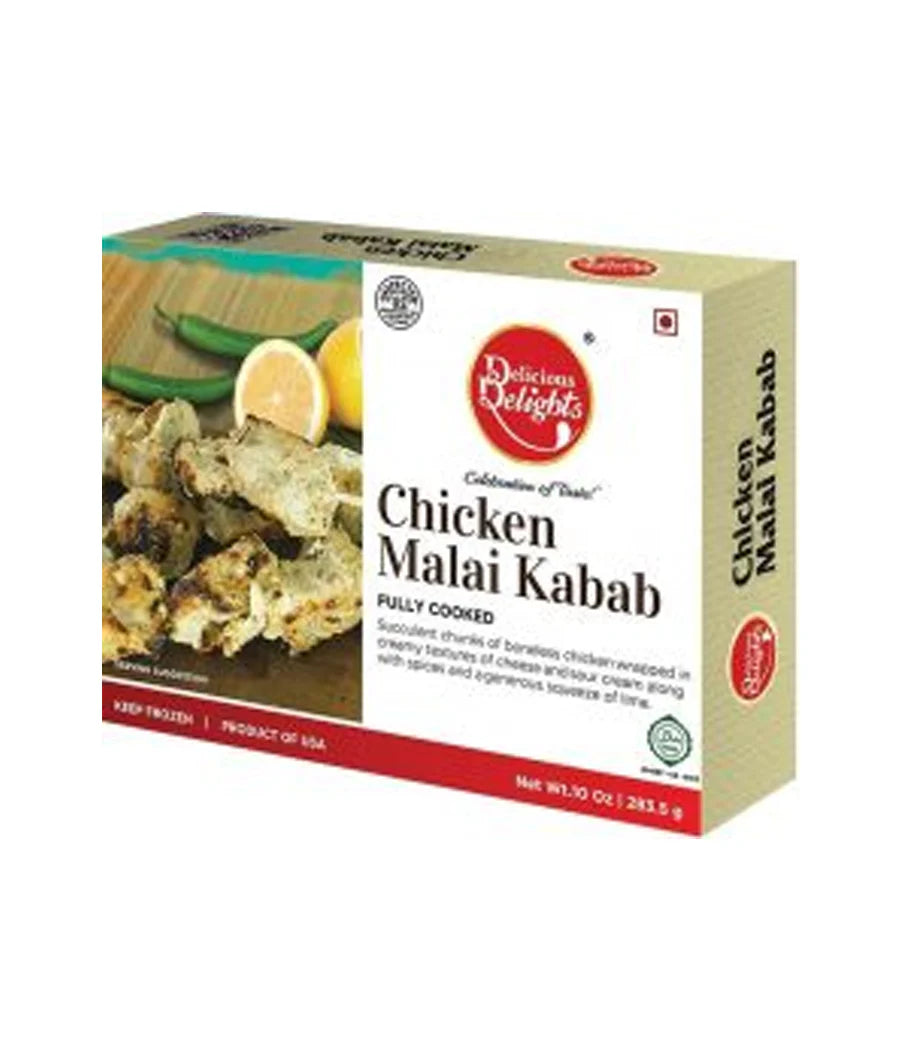 Daily Delights Chicken Malai Kabab 10 oz