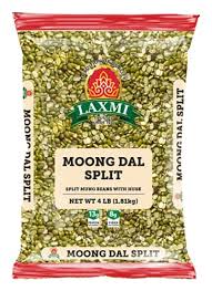 Laxmi Moong Dal Split Wth Husk : 4lb