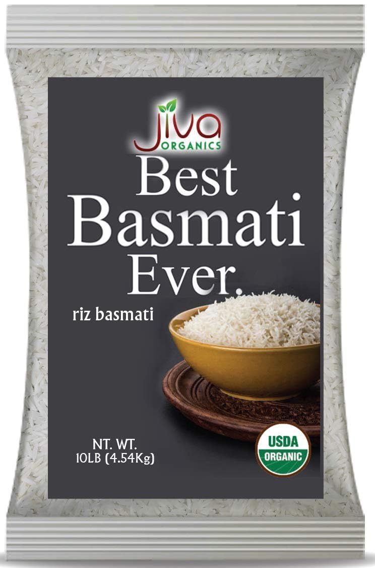 Jiva Organc White Basmati : 10lb