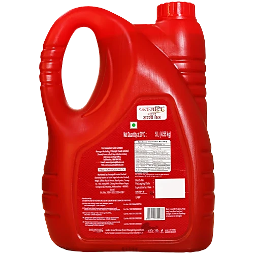 Patanjali Mustard Oil 5ltr