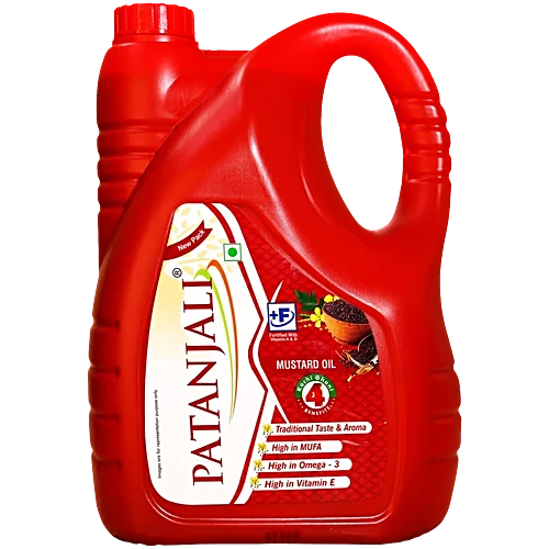 Patanjali Mustard Oil 5ltr
