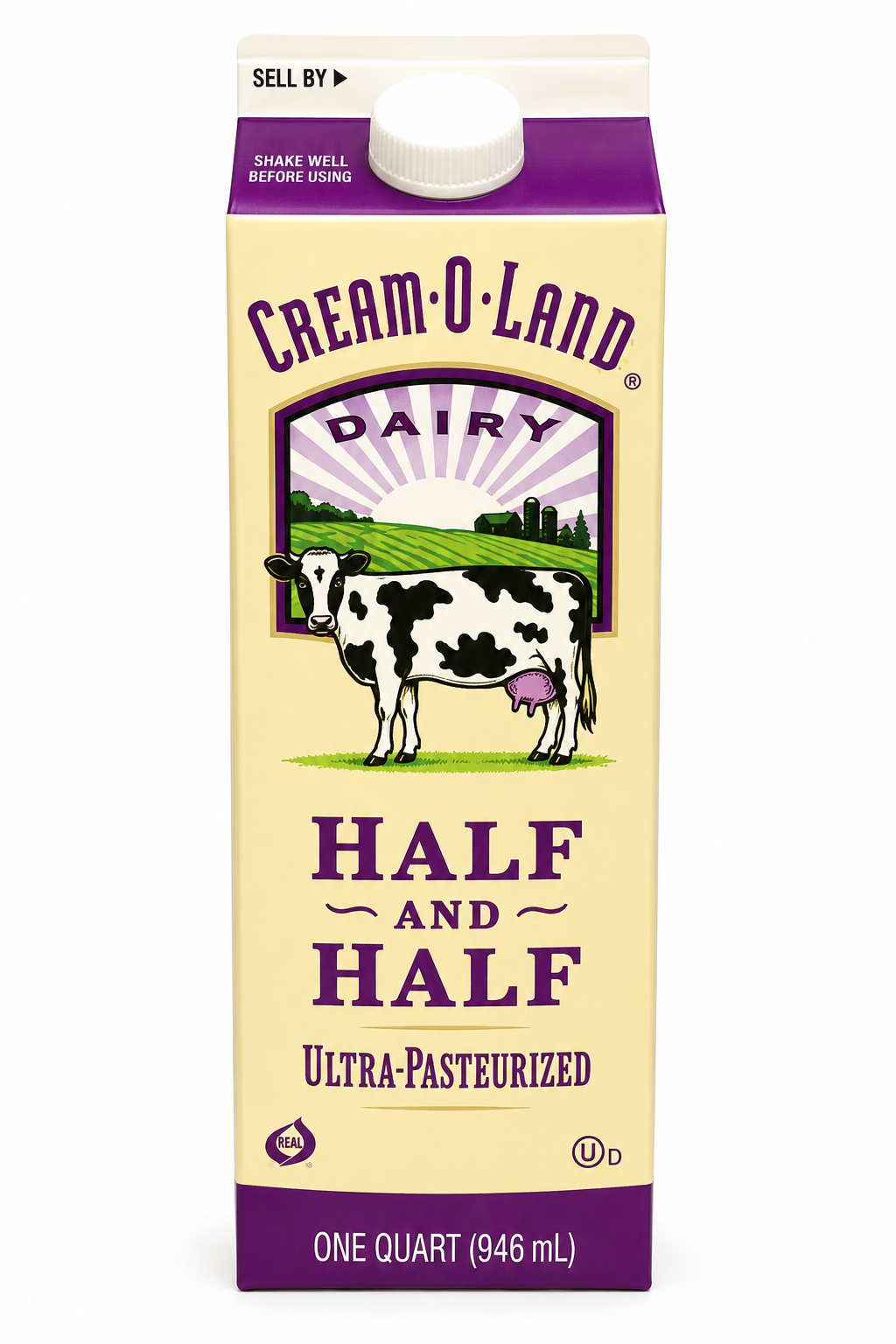 Cream-o-land Half & Half 16 fl oz
