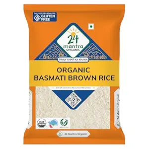 24 mantra organic basmati brown rice - 908g