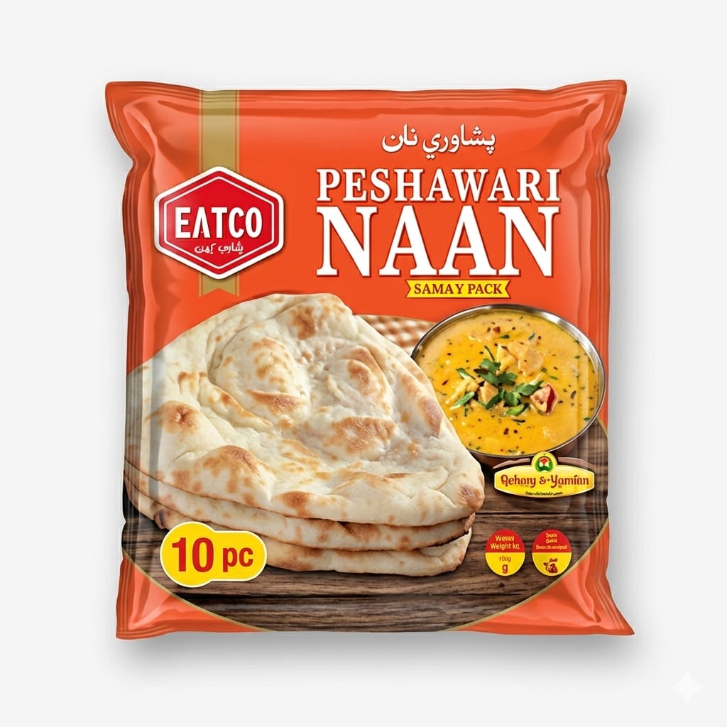 Eatco Peshawari Naan, 10pcs
